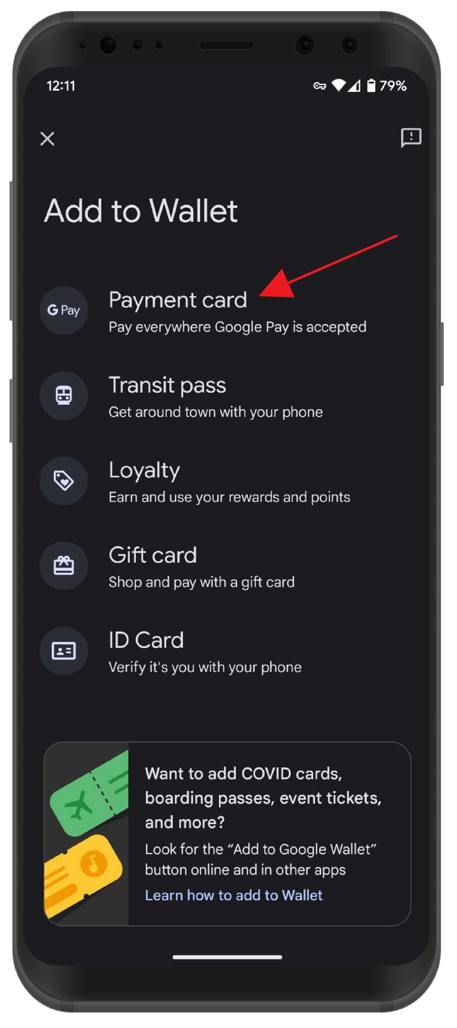 Adding and Using the AtoB Fuel Card in Your Virtual Wallet on iPhone
