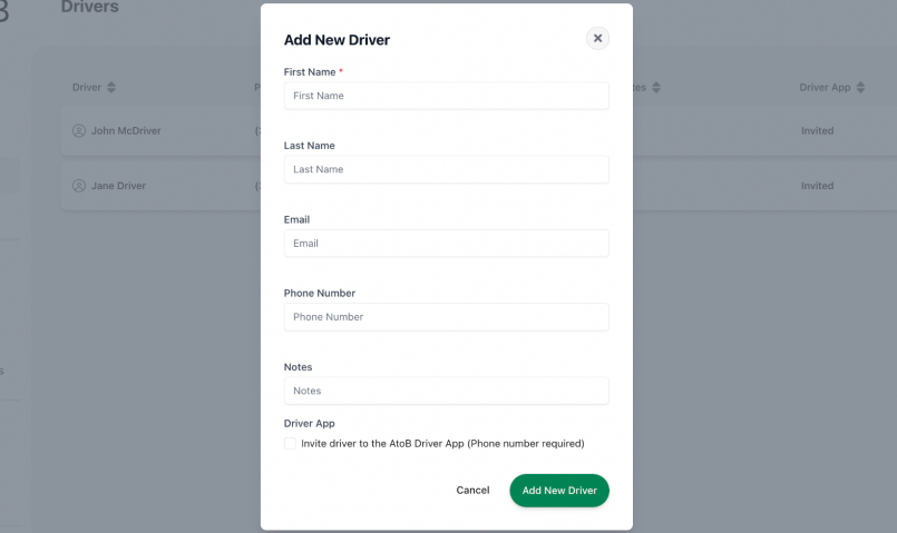 Managers: Get Started with the Driver App – AtoB